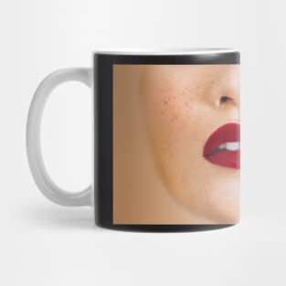 Real Woman's Face Mug